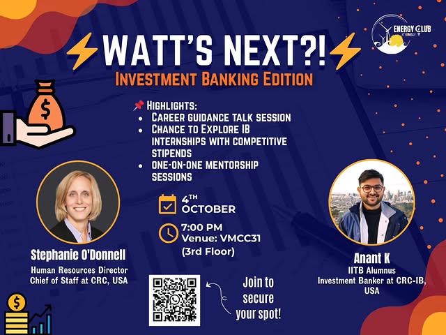 Watt's Next Investment Banking Edition Poster